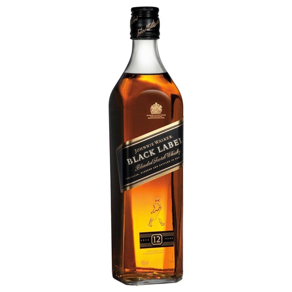 Pack de 2 Whisky Johnnie Walker Blend Black Label 750 ml ...
