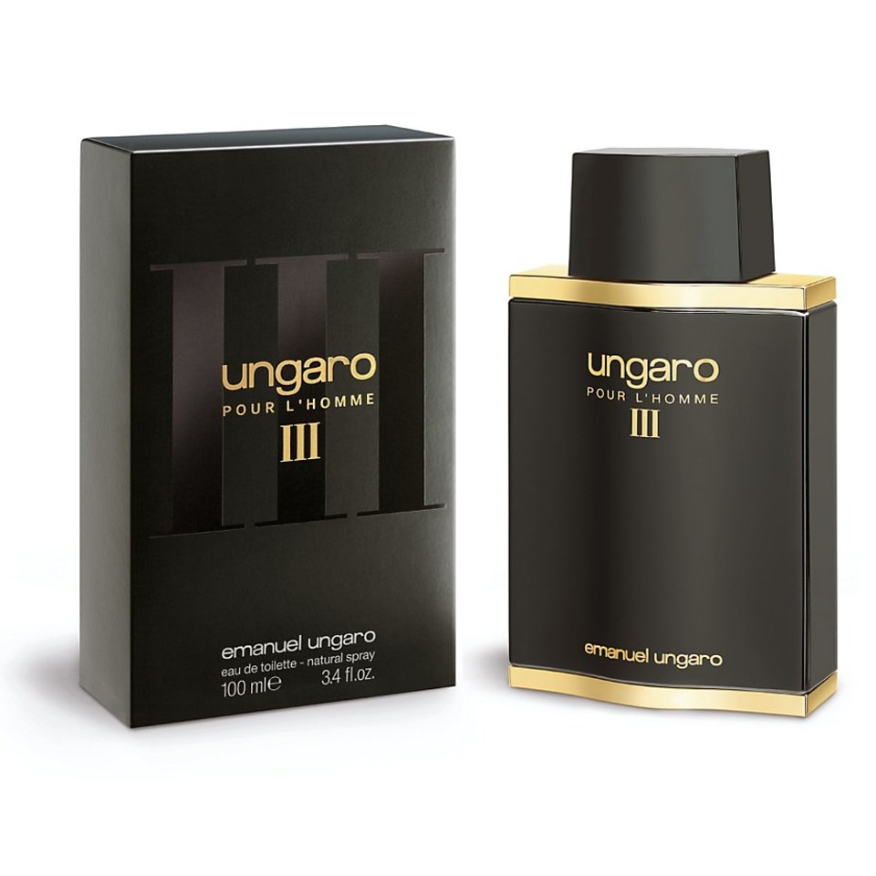 Perfume Ungaro Pour Lhomme Iii Para Hombre De Emanuel Ungaro 100ml