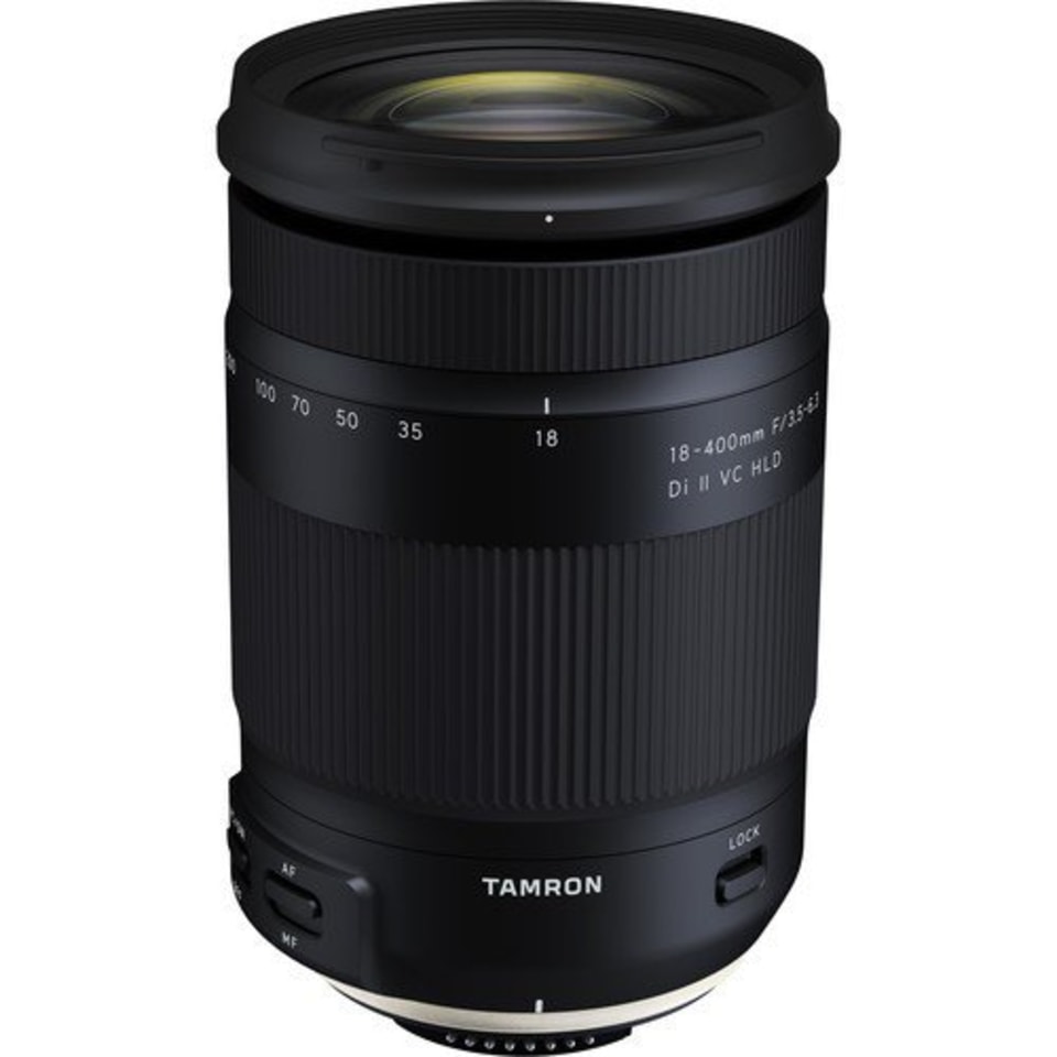 Lente Tamron 18-400mm F/3.5-6.3 DI II VC HLD Para Nikon APS-C Con