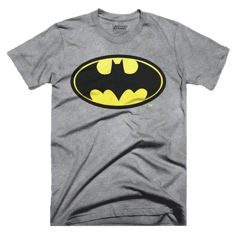 Playera Batman Logo en Pecho Gris para Hombre Justice League 76694 |  Walmart en línea