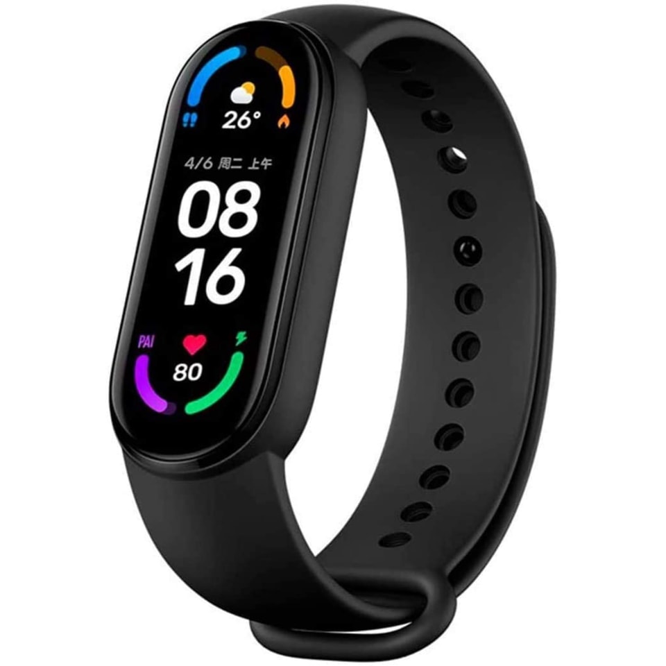Smartwatch Mi Band 6 Negro Xiaomi unisex Xiaomi 7502294048254 | Walmart en lÃnea