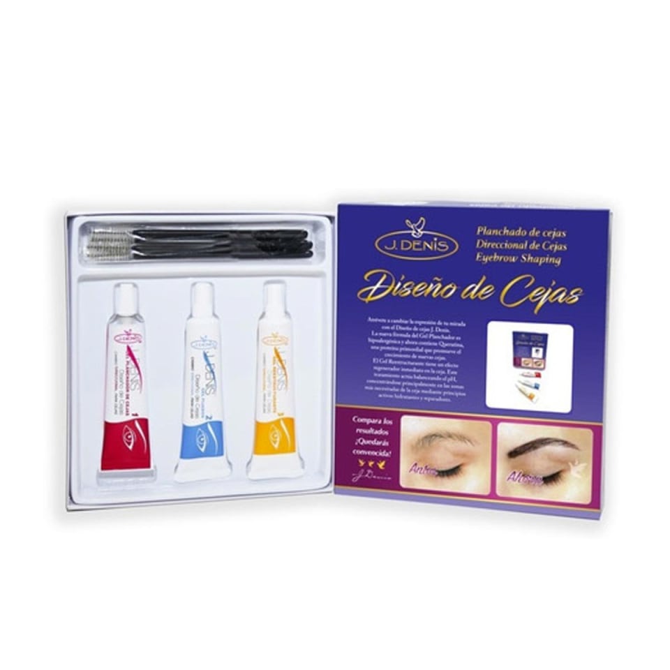Kit Planchado De Cejas J Denis Kit Planchado De Cejas Profesional J Denis® J denis Brow lifting