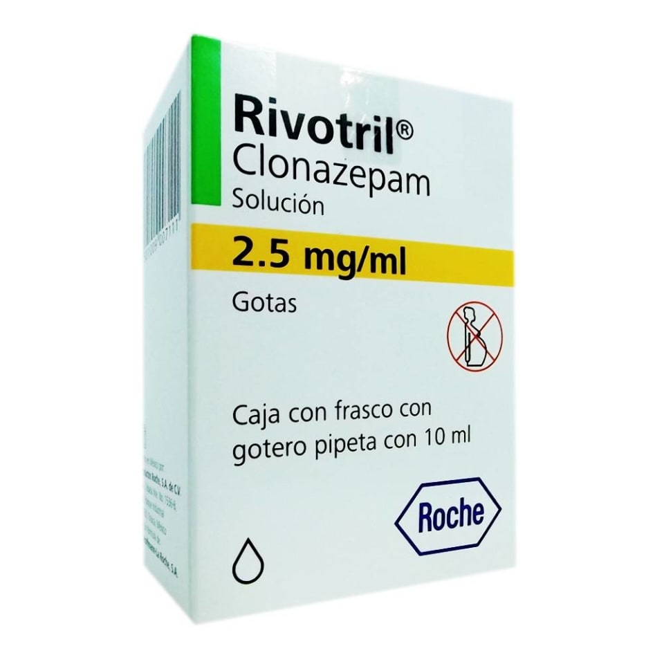 Rivotril gotas costo mexico