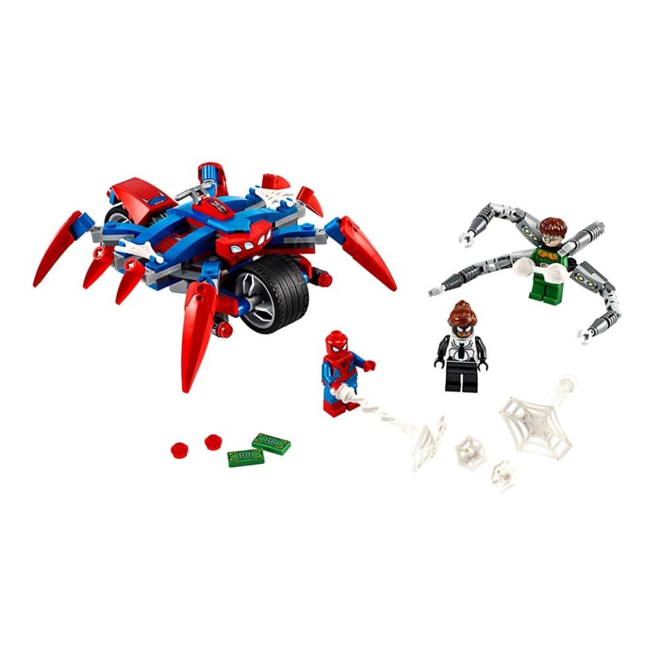 Set LEGO Super Heroes Moto de Spiderman 76148 | Bodega Aurrera en línea