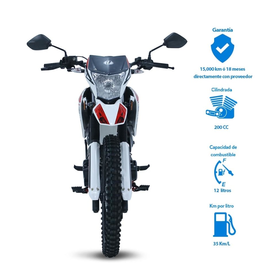 Motocicleta Vento Crossmax 200 Cc 2020 Walmart En Linea