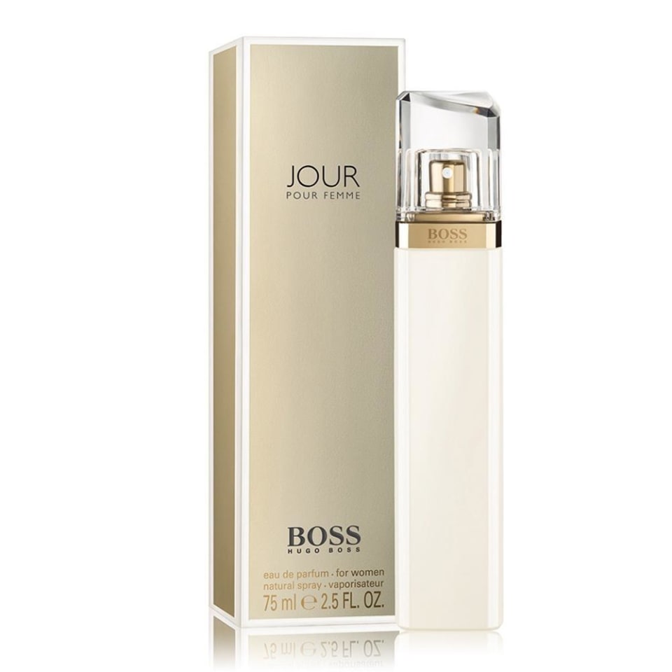 perfume boss mujer dorado