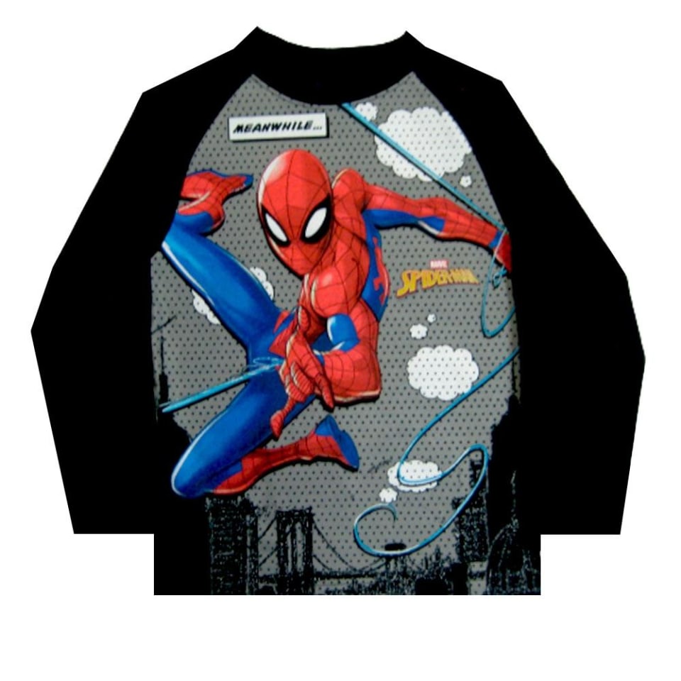 Sudadera Movis Talla 6 Spiderman Negro | Walmart en línea