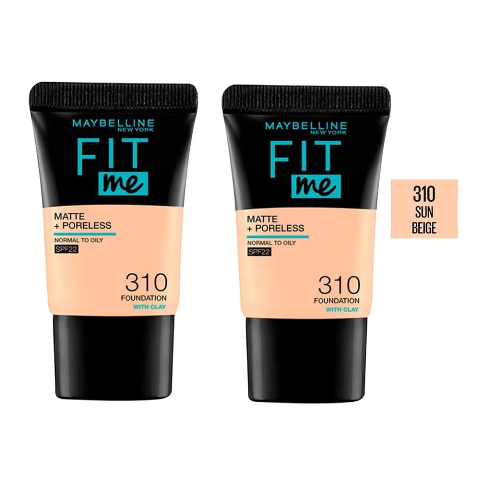 Base Maquillaje Fit Me 310 SunB Maybelline 2 Pack | Bodega Aurrera en línea Base Maquillaje Fit Me 310 SunB Maybelline 2 Pack | Bodega Aurrera en línea