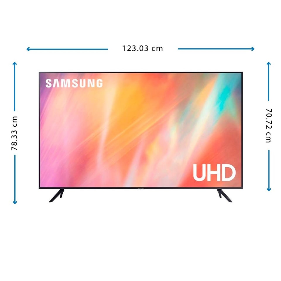 TV Samsung 55 Pulgadas 4K Ultra HD Smart TV LED UN55AU7000FXZX | Walmart en  línea