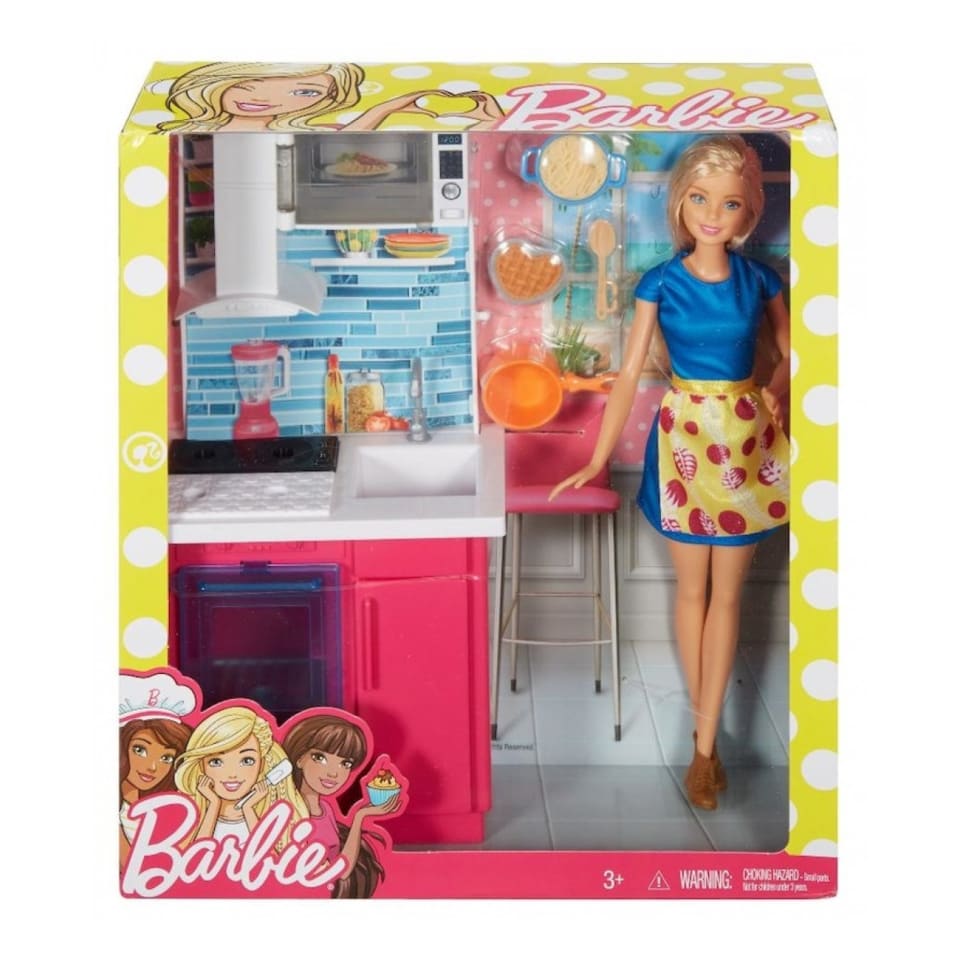 Set De Juego Barbie Y Su Cocina Bodega Aurrera En Linea