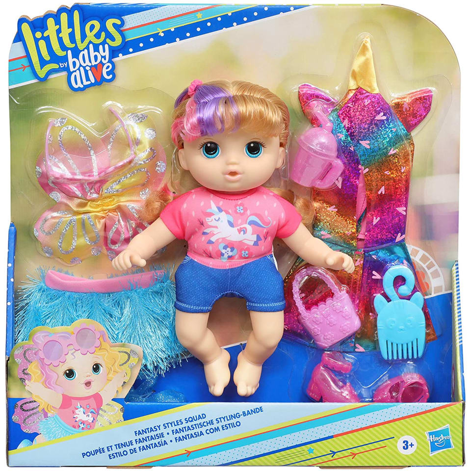 Muñeca Kiera Estilo de Fantasía Littles by Baby Alive F0026 con Accesorios  de Cuento de Hadas 23cm C Baby Alive F0026 | Bodega Aurrera en línea