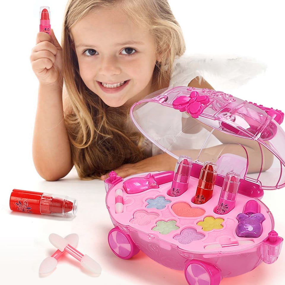 Juego de 2 Juegos de Maquilje Juego de Maquilje Beauty Vestir Sunnimix estuche de maquillaje para niñas y niños | Bodega Aurrera en línea Juego de 2 Juegos de Maquilje Juego de Maquilje Beauty Vestir Sunnimix estuche de maquillaje para niñas y niños | Bodega Aurrera en línea