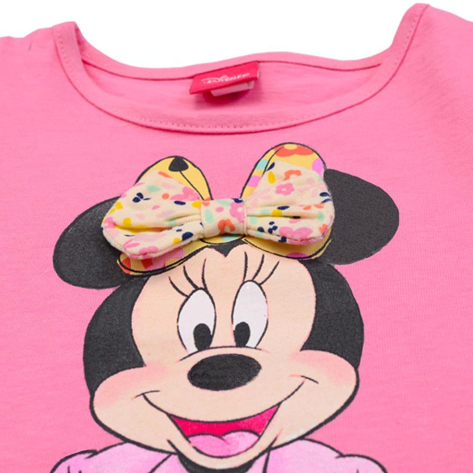 Conjunto Disney Falda Y Playera Rosa Minnie Mouse Original Licencia Minnie Mouse Rosa 3 Blip Kids C3291 Bodega Aurrera En Linea