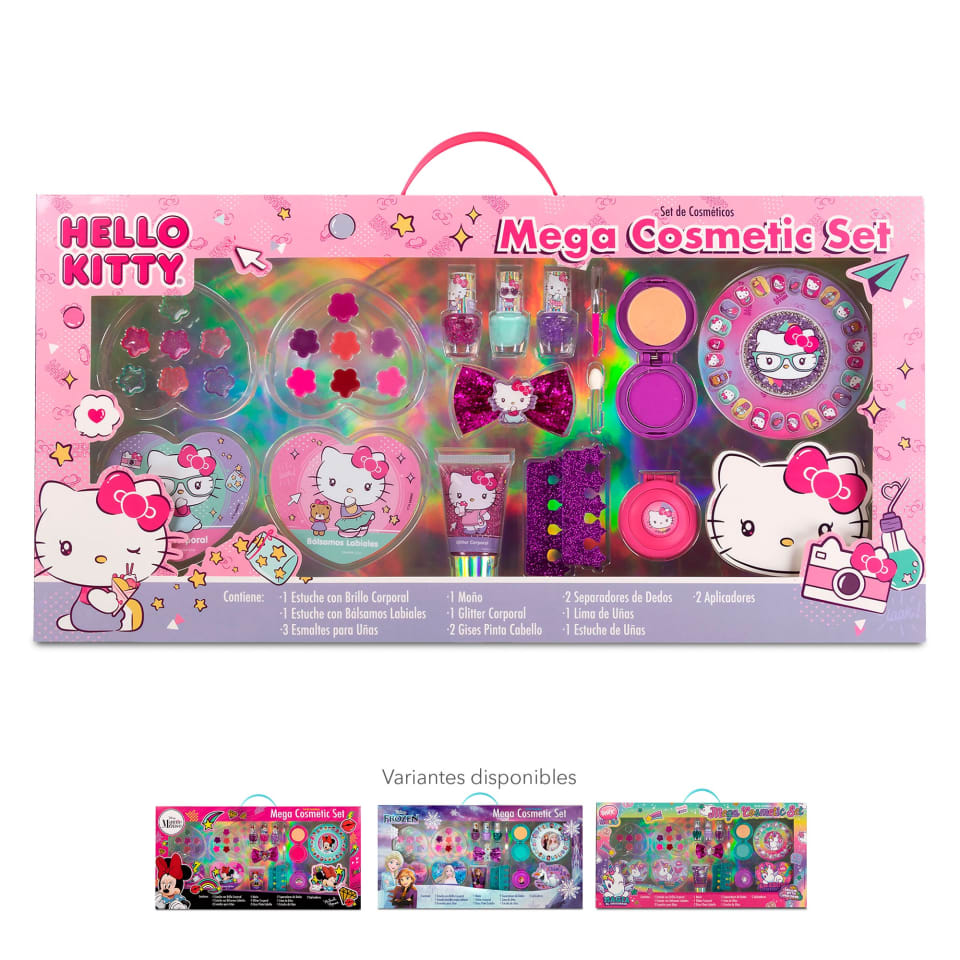 Set De Maquillaje Para Niñas Juguete Kit Belleza Cosméticos Hello Kitty Berry Hip MCS13HK | Bodega Aurrera en línea Set De Maquillaje Para Niñas Juguete Kit Belleza Cosméticos Hello Kitty Berry Hip MCS13HK | Bodega Aurrera en línea