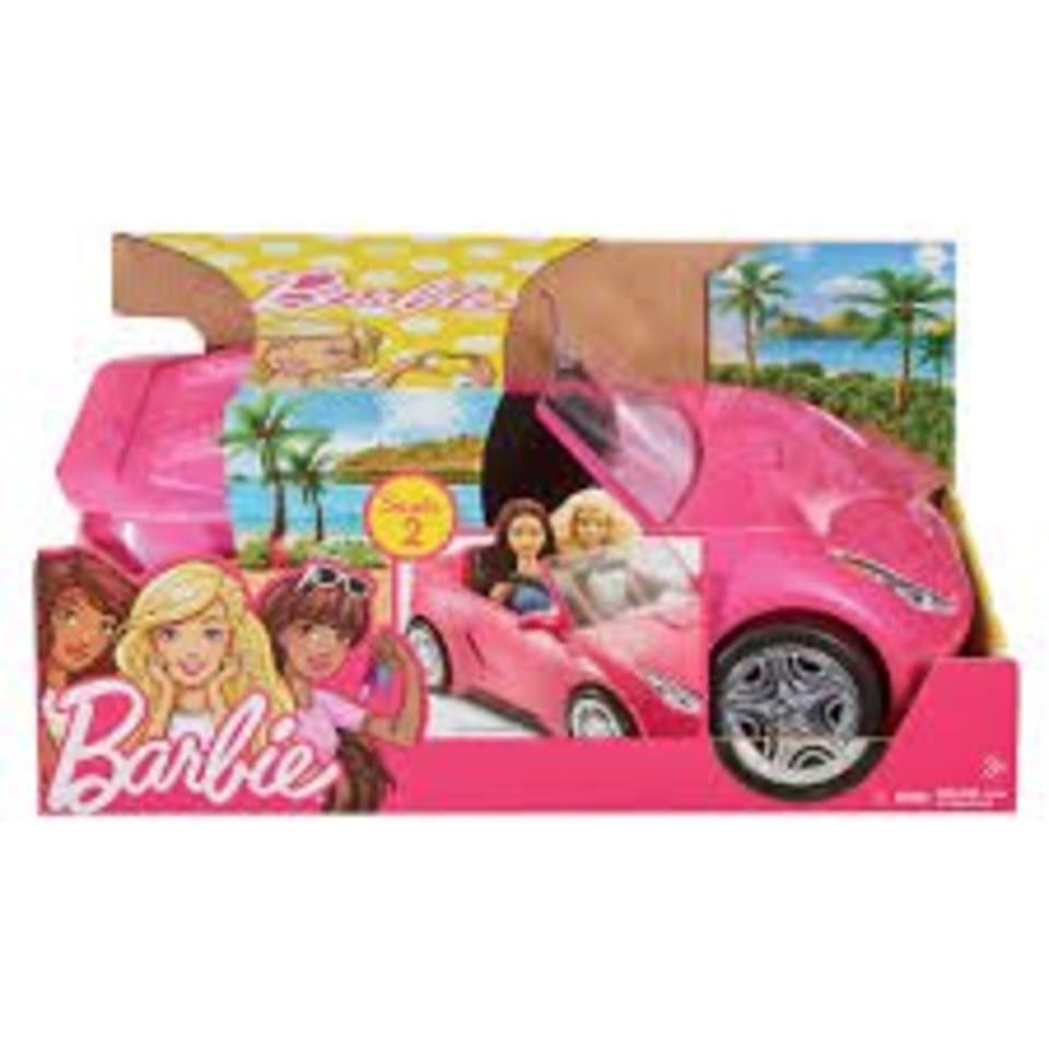 auto de playa barbie