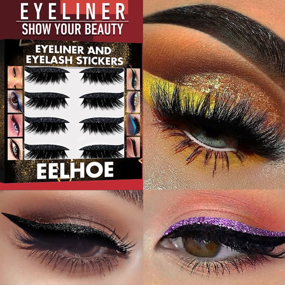 Ygjytge Glitter Eyeliner Eyelash Sticker Impermeable Herramienta De Maquillaje Reutilizable (Negro) Ygjytge Para estrenar | Bodega Aurrera en línea Ygjytge Glitter Eyeliner Eyelash Sticker Impermeable Herramienta De Maquillaje Reutilizable (Negro) Ygjytge Para estrenar | Bodega Aurrera en línea