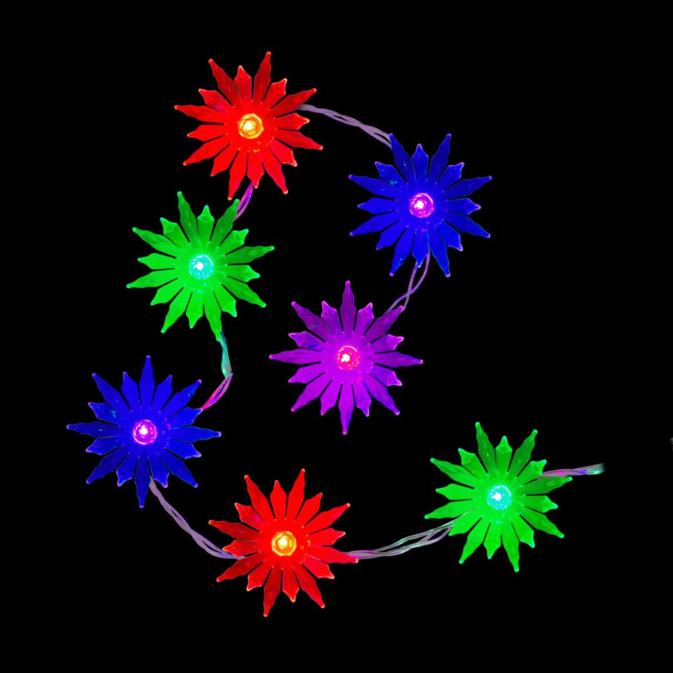Serie Navideña Decorativa Flores Luz Led Multicolor Importadora La Merced 8 Funciones 3 m | Walmart en línea Serie Navideña Decorativa Flores Luz Led Multicolor Importadora La Merced 8 Funciones 3 m | Walmart en línea