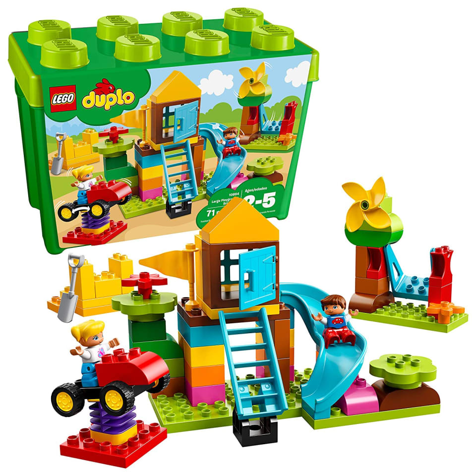 Kit de Construcción Caja Grande de Bloques Parque Infantil LEGO Duplo 10864 con 71 piezas Lego 10864 | Walmart en línea