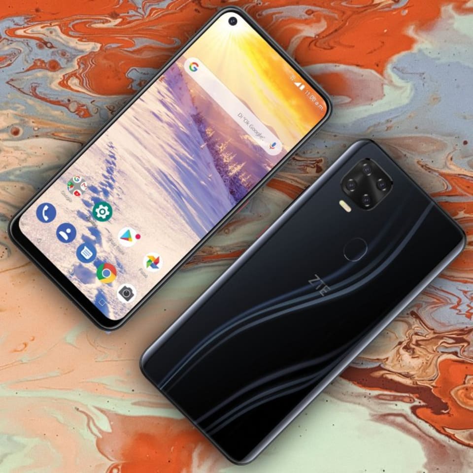 Smartphone Zte Blade V 128 Gb Negro Zte Blade V Walmart En Linea