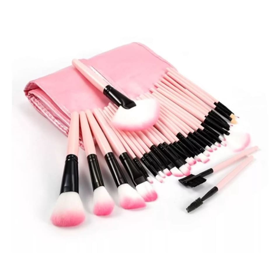 Set de Brochas Maquillaje Profecional de Ojos Compraymas 32 brochas en color Rosa para ojos + 1 Limpiador de brochas Gratis !! | Bodega Aurrera en línea Set de Brochas Maquillaje Profecional de Ojos Compraymas 32 brochas en color Rosa para ojos + 1 Limpiador de brochas Gratis !! | Bodega Aurrera en línea