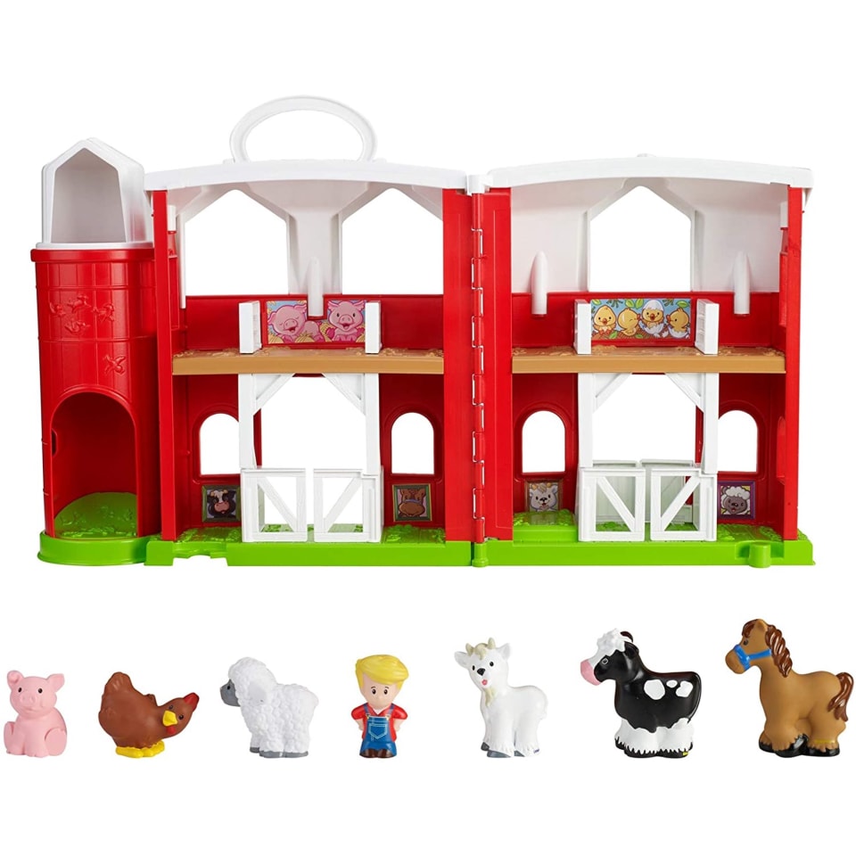 Granja de Amigos Animales Little People con Música Sonidos y 7 Figuras Fisher-Price DGB99 | Walmart en línea