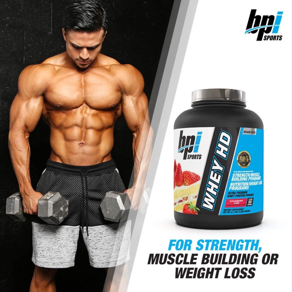 BPI WHEY HD STRAWBERRY CAKE 4,1 LBS BPI SPORTS BPI WHEY HD STRAWBERRY CAKE | Bodega Aurrera en línea