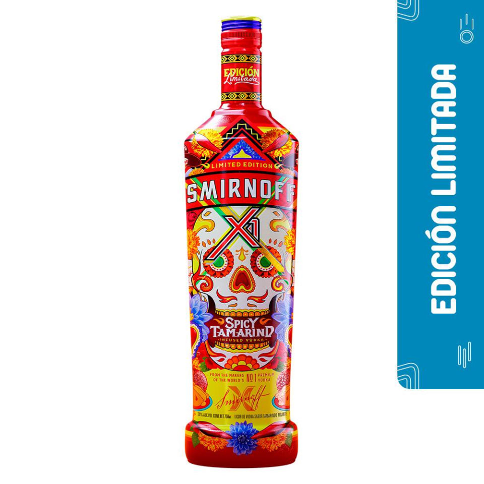 Vodka Smirnoff X1 Tamarindo Aztec 750 Ml Smirnoff X1 Tamarindo Aztec Bodega Aurrera En Linea