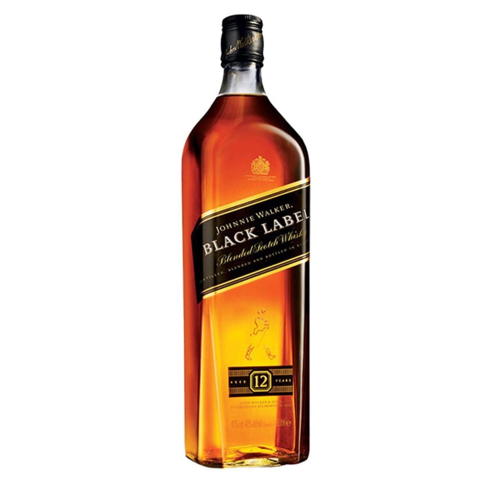 Whisky Johnnie Walker Blend Black Label 1 L Johnnie Walker ...