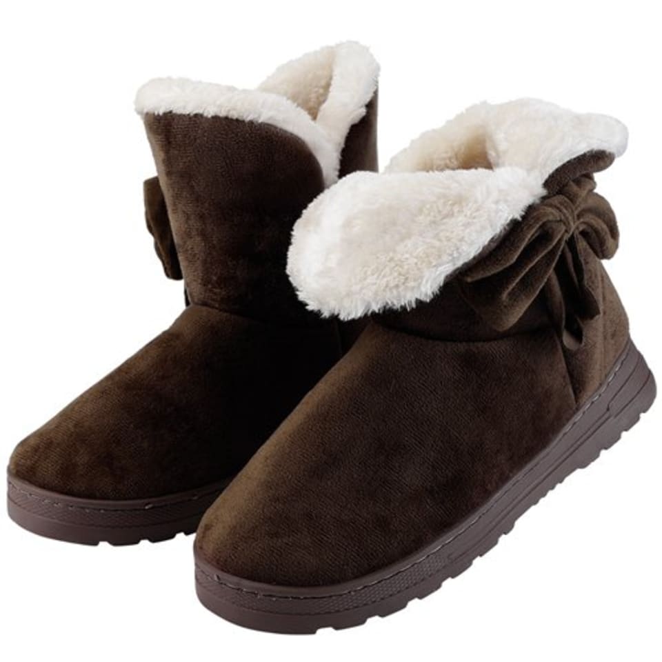 Botas de nieve para mujer Zapatos de invierno a media pierna de tela súper  suave Zapatos de forro cá Kocaso  WG_Gift_WomenBowtieSnowBoot(Coffee_10)_GPCT2621 | Bodega Aurrera en línea