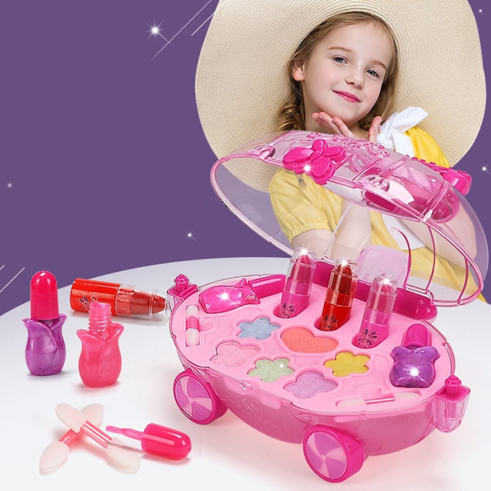 Juego de 2 Juegos de Maquilje Juego de Maquilje Beauty Vestir Sunnimix estuche de maquillaje para niñas y niños | Bodega Aurrera en línea Juego de 2 Juegos de Maquilje Juego de Maquilje Beauty Vestir Sunnimix estuche de maquillaje para niñas y niños | Bodega Aurrera en línea