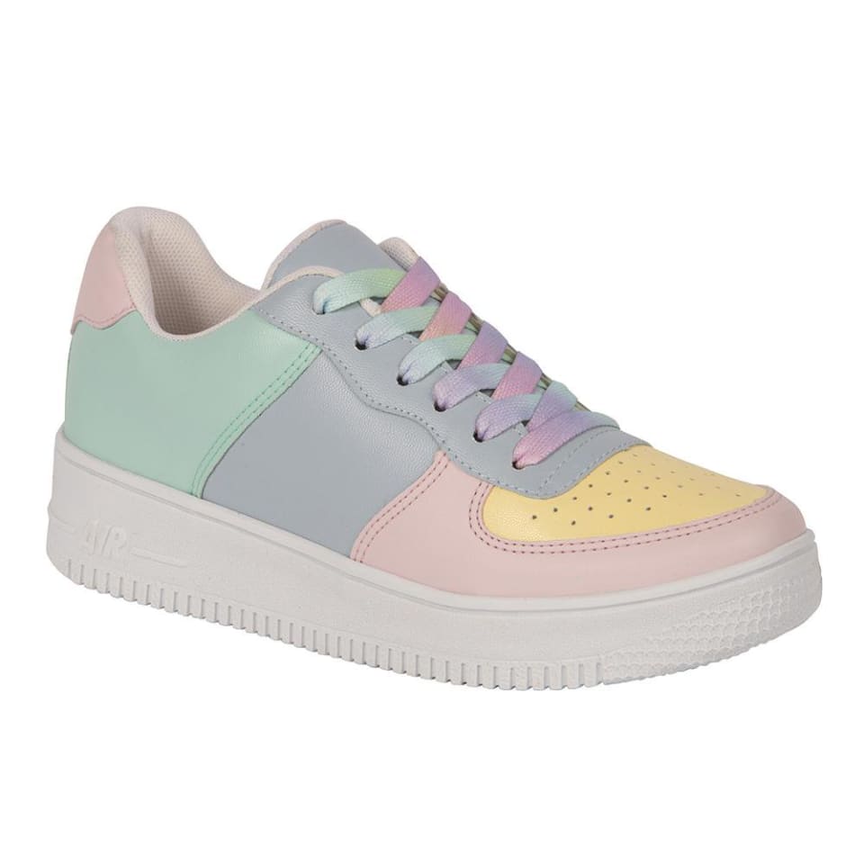 Tenis Sneakers para Dama Mujer en Multicolor Elaborado de Tipo Piel. cklass  325-08 | Bodega Aurrera en línea