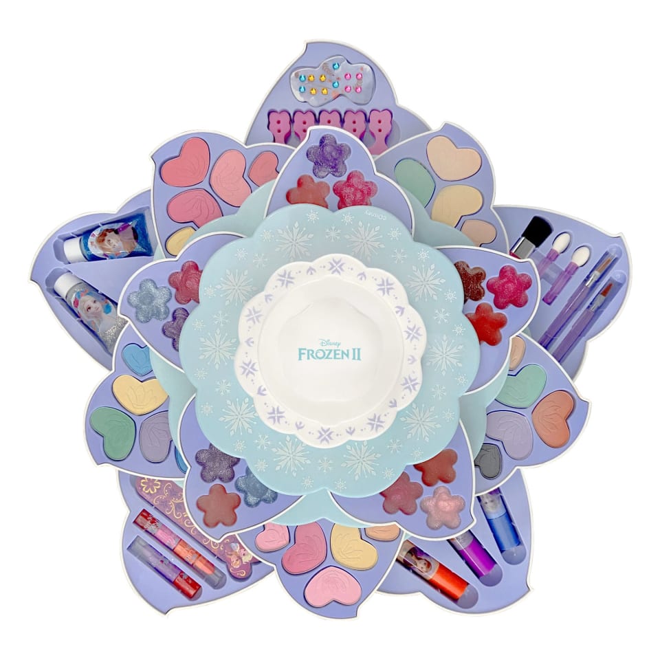 Set de Maquillaje Flor Giratorio de Frozen con 4 Niveles ABC TOYS 71697/Flor/4 niveles | Bodega Aurrera en línea Set de Maquillaje Flor Giratorio de Frozen con 4 Niveles ABC TOYS 71697/Flor/4 niveles | Bodega Aurrera en línea