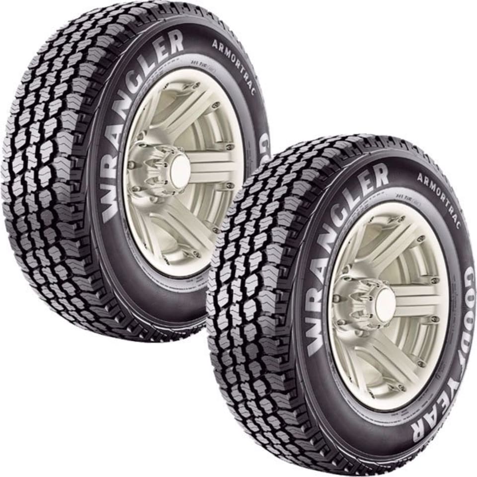 Paquete de 2 llantas 235/75 R15 GOODYEAR WRANGLER ARMOR TRAC | Walmart en  línea