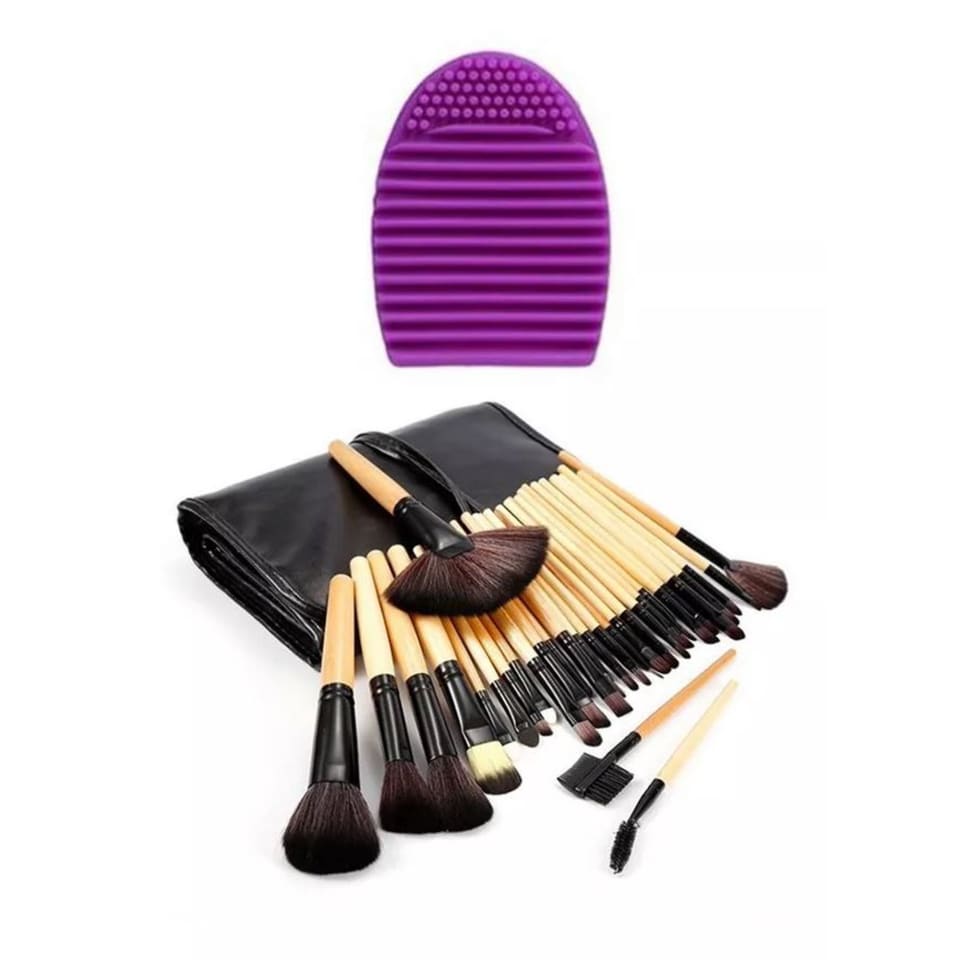 Set de Brochas Maquillaje Profecional de Ojos Compraymas 32 brochas en color Negro-Madera para ojos + 1 Limpiador de brochas Gratis !! | Bodega Aurrera en línea Set de Brochas Maquillaje Profecional de Ojos Compraymas 32 brochas en color Negro-Madera para ojos + 1 Limpiador de brochas Gratis !! | Bodega Aurrera en línea
