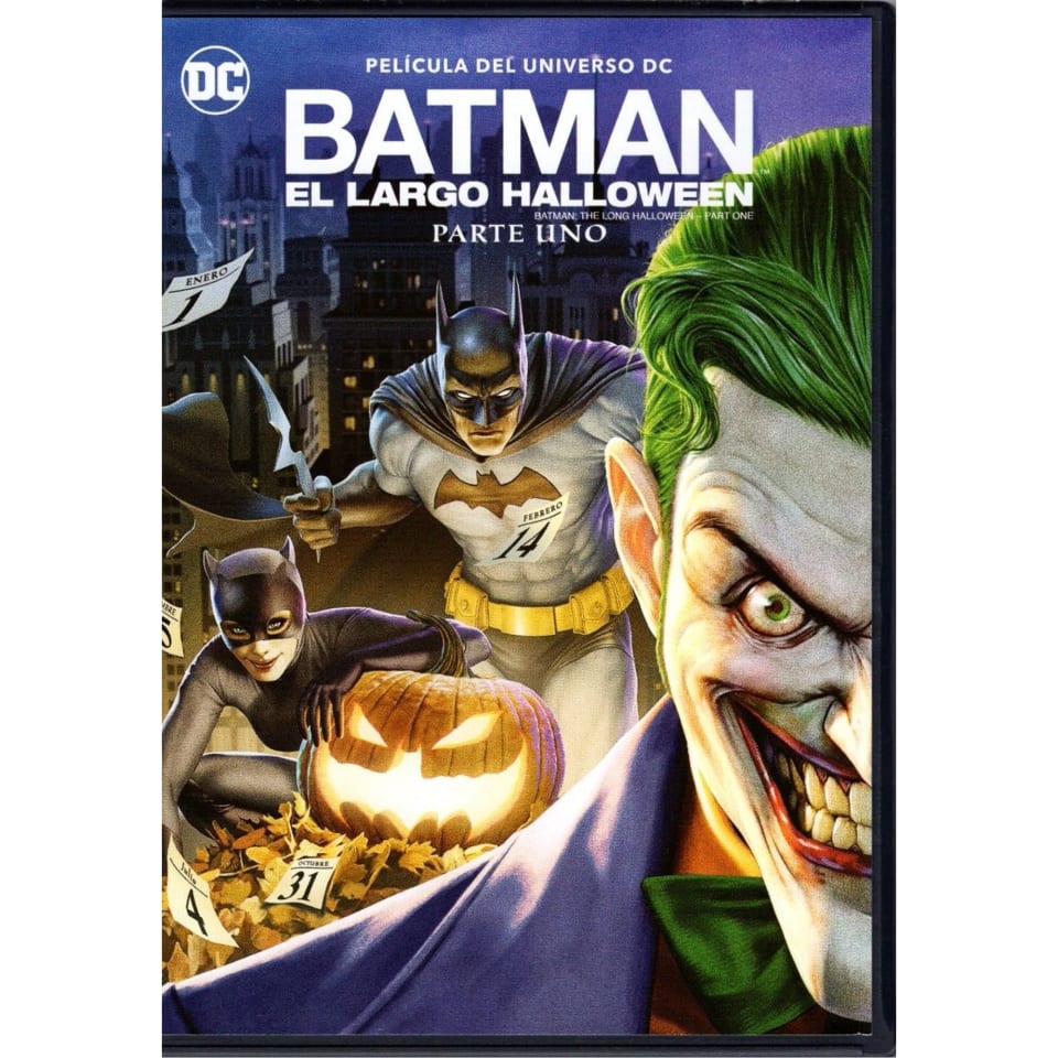 Batman El Largo Halloween Parte 1 Uno Dc Pelicula Dvd Warner Bros DVD |  Bodega Aurrera en línea
