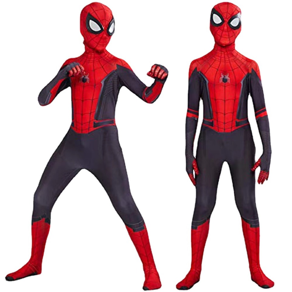 Disfraz De Spiderman Niños Hombre Araña Cosplay Mascara Pitipa JM2255-XL |  Walmart en línea