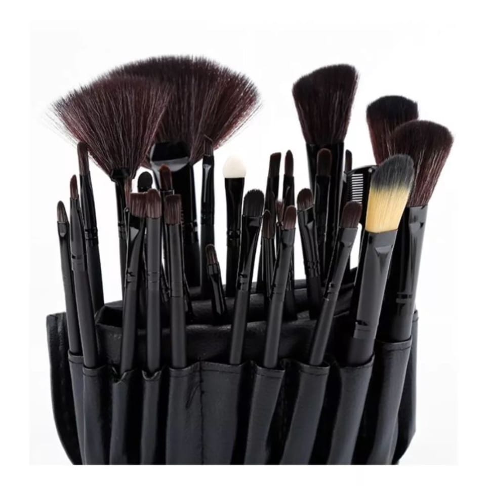 Set de Brochas Maquillaje Profecional de Ojos Compraymas 32 brochas en color Negro para ojos + 1 Limpiador de brochas Gratis !! | Walmart en línea Set de Brochas Maquillaje Profecional de Ojos Compraymas 32 brochas en color Negro para ojos + 1 Limpiador de brochas Gratis !! | Walmart en línea