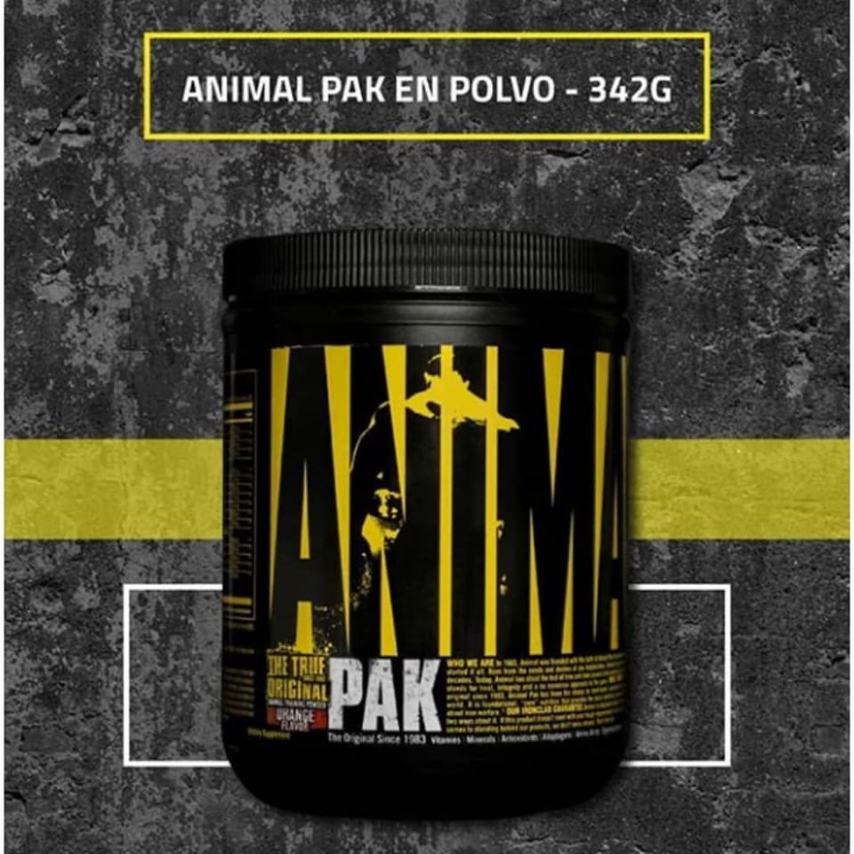 ANIMAL PAK EN POLVO ORANGE FLAVOR 388 GRAMOS UNIVERSAL NUTRITION ANIMAL PAK EN POLVO ORANGE FLAVOR 388 GRAMOS | Bodega Aurrera en línea ANIMAL PAK EN POLVO ORANGE FLAVOR 388 GRAMOS UNIVERSAL NUTRITION ANIMAL PAK EN POLVO ORANGE FLAVOR 388 GRAMOS | Bodega Aurrera en línea