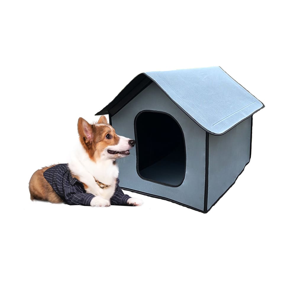 Casa Para Mascotas De Eva Casa Para Perros Y Gatos Al Aire Libre Perrera  Plegable Para Mascotas R seitruly PT001670-02 | Walmart en línea