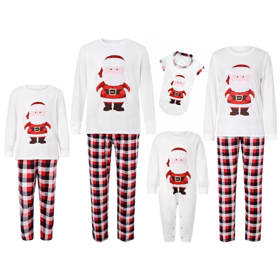 Familia Pijamas Navidad A Juego Dibujos Animados Santa Tops + Traje De Pantalones A Cuadros XBTCLXEBCO Hombre Blanco;XXL | Bodega Aurrera en línea Familia Pijamas Navidad A Juego Dibujos Animados Santa Tops + Traje De Pantalones A Cuadros XBTCLXEBCO Hombre Blanco;XXL | Bodega Aurrera en línea
