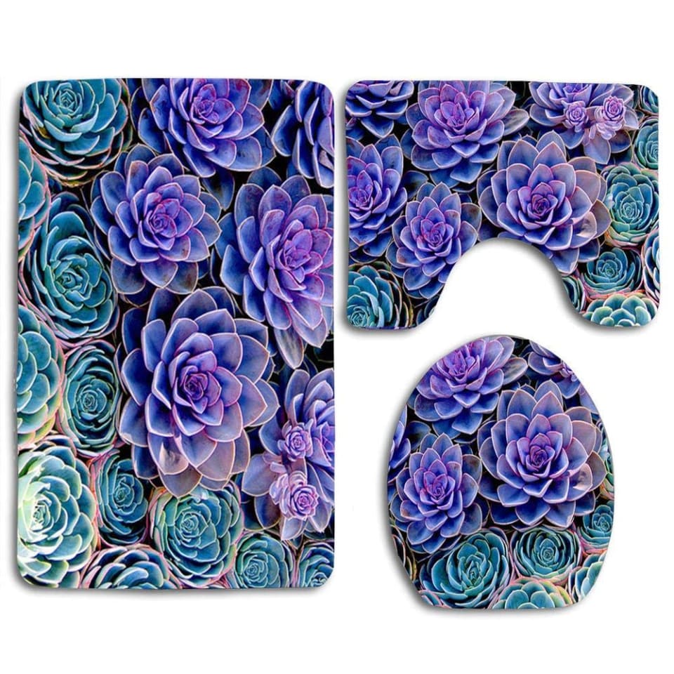 ABPHQTO Cactus Flor Verde Rosa Juego de alfombras de baño de 3 piezas  Alfombra de baño Alfombra de c ABPHQTO Cont-CHAPPLE-22933 | Bodega Aurrera  en línea