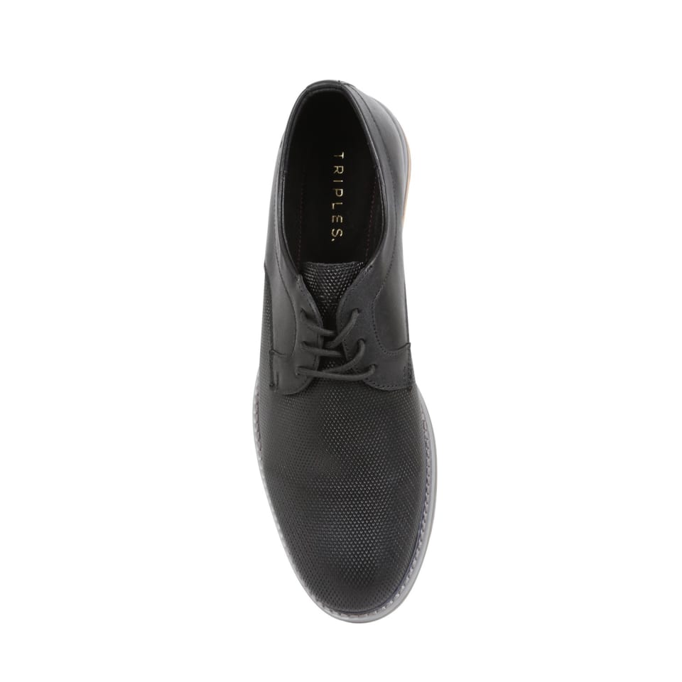 Zapato De Vestir Con Agujeta Para Caballero Triples Rogelio 33308 Negro |  Walmart en línea