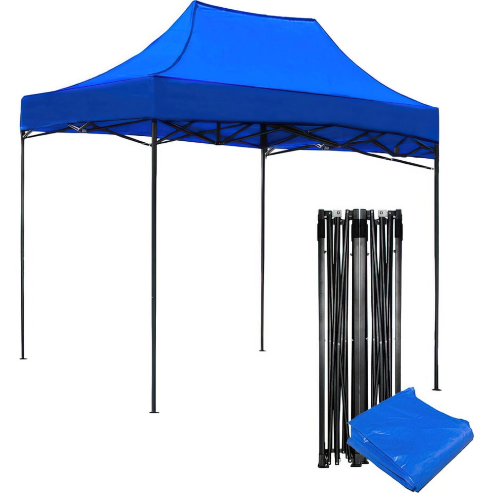 Carpa plegable MASTERCANOPY para la playa, refugio instantáneo desplegable  para la terraza, con 1 pared lateral, mejor circulación del aire para el