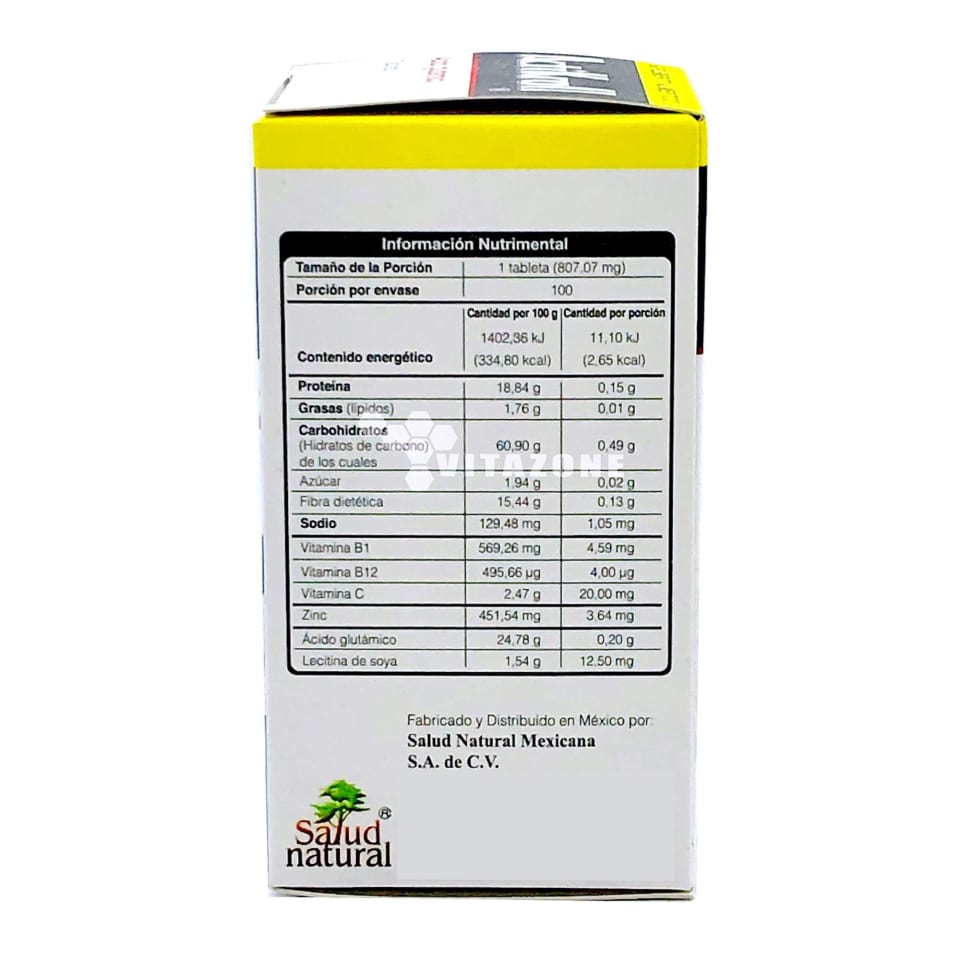 Actikroll Acido Glutamico Con Tiamina 100 Tabletas Generico Saludactikrollglutamico Bodega Aurrera En Linea