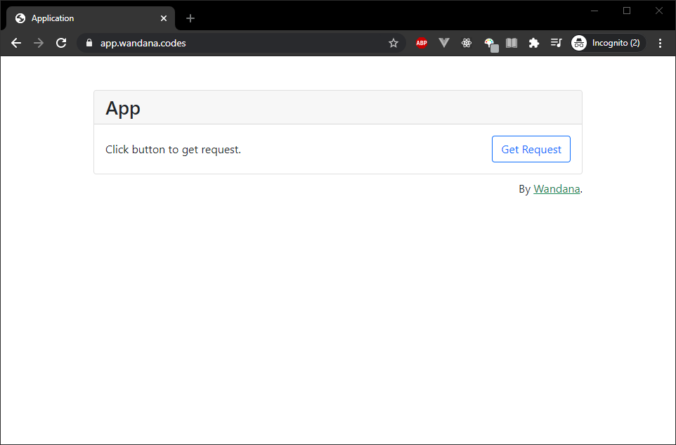 Homepage Application