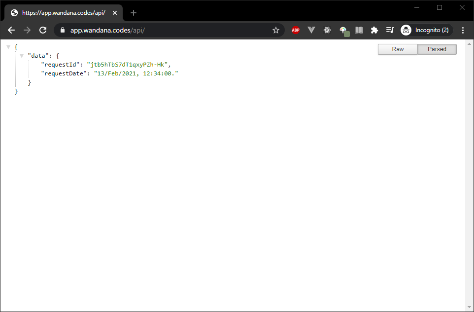 Application API Route