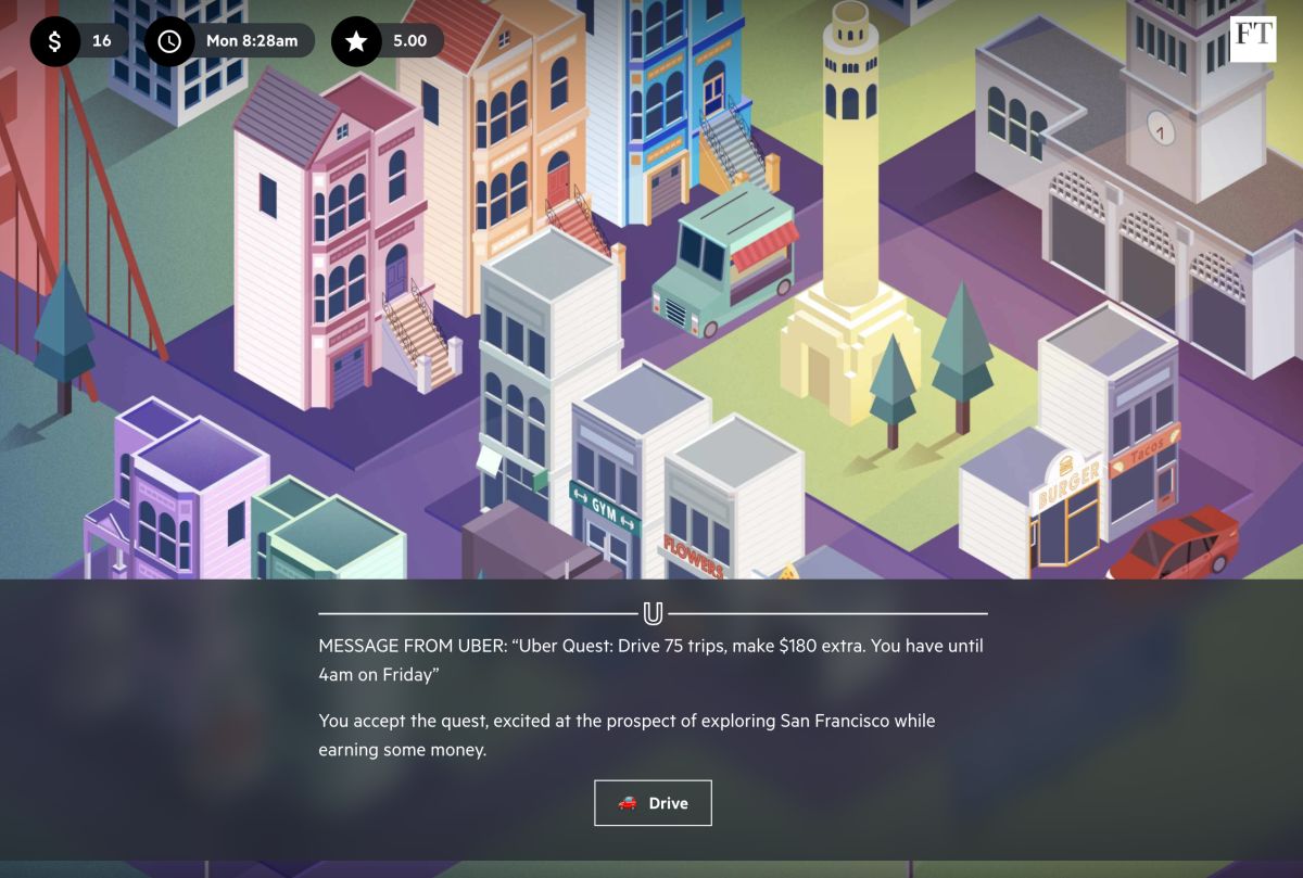 Uber Game screenshot