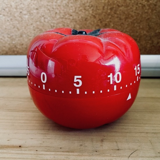 time management tomato timer