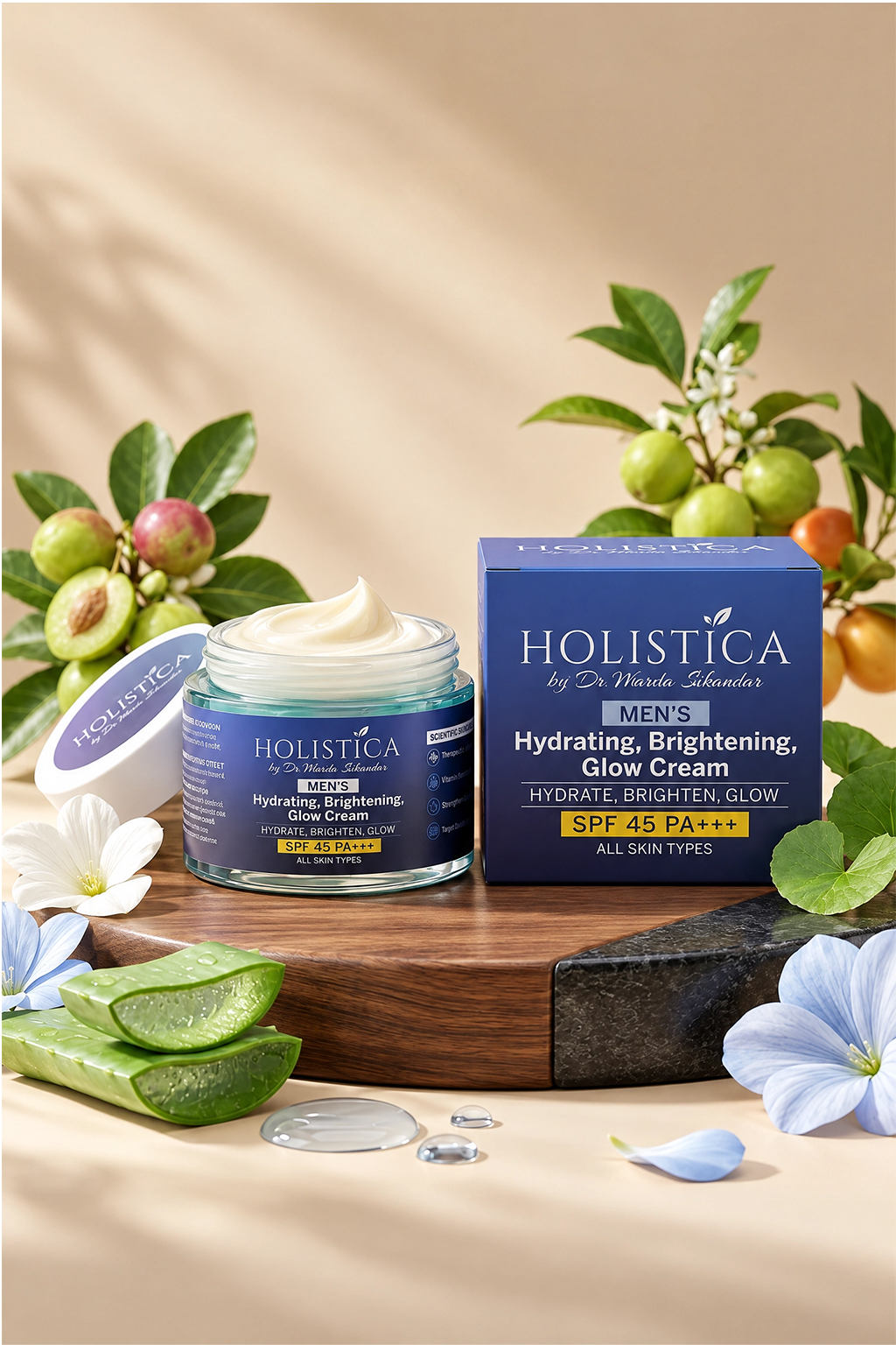 HOLISTICA Men’s Hydrating, Brightening & Glow Cream
