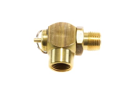 10-512-B50 - 1/2" MNPT x 1/2" FNPT, 50 PSI, 339 lb/hr Relief Valve (Brass)